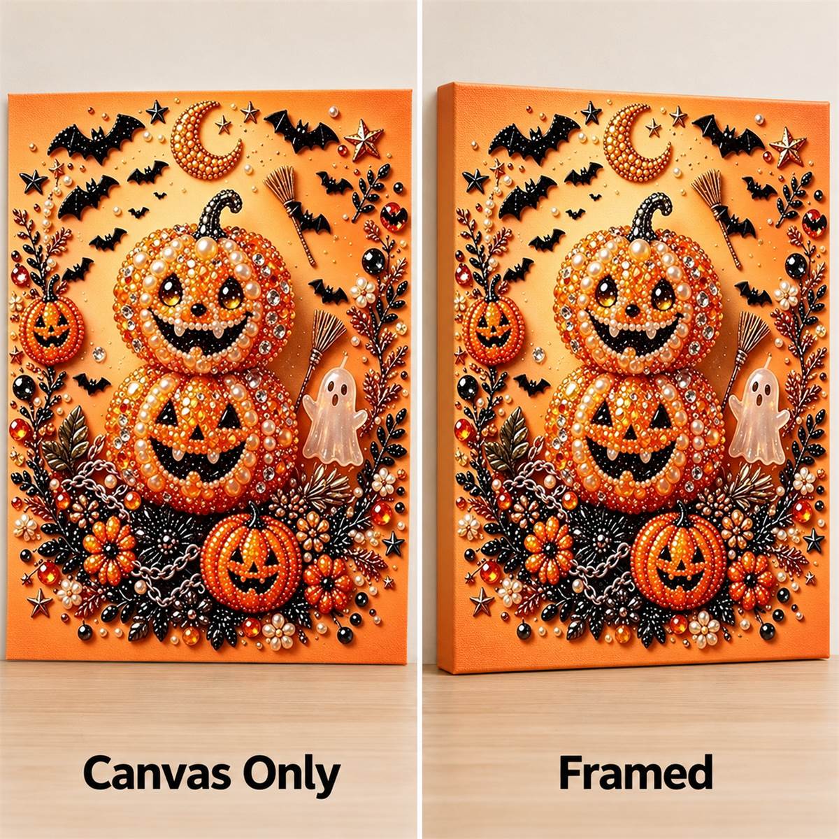 Halloween Pumpkin Stack — style image