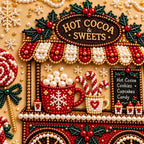 Hot Cocoa & Sweets Pearl Diamond Painting Kit detail image