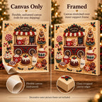 Hot Cocoa & Sweets Pearl Diamond Painting Kit style image