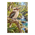 Original Kookaburra Creek artwork on a white background.