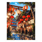 Original artwork for Lanterns Along The Stream