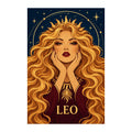 Original white-background artwork of Leo Sunmane Queen