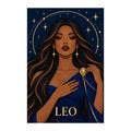 Original white-background artwork of Leo Ember Lioness