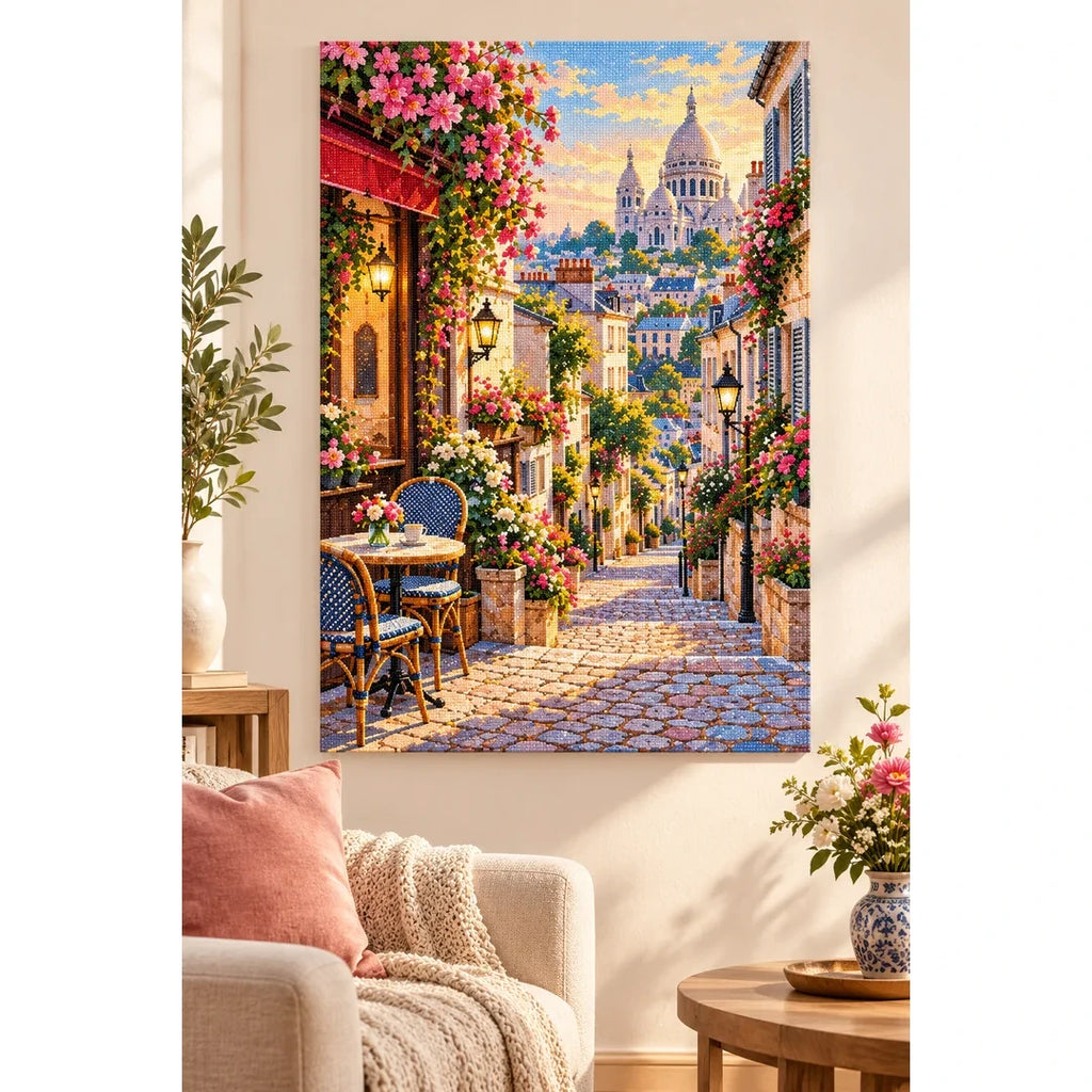 Montmartre Flower Street home decor scene