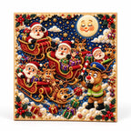 Moonlit Santa Sleigh Parade — hero image