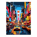Original artwork for Neon Rush Hour