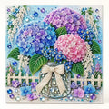 Pastel Hydrangea Jar Pearl Diamond Painting Kit – hero image