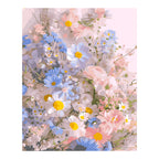 Original artwork for Pastel Meadow Blooms