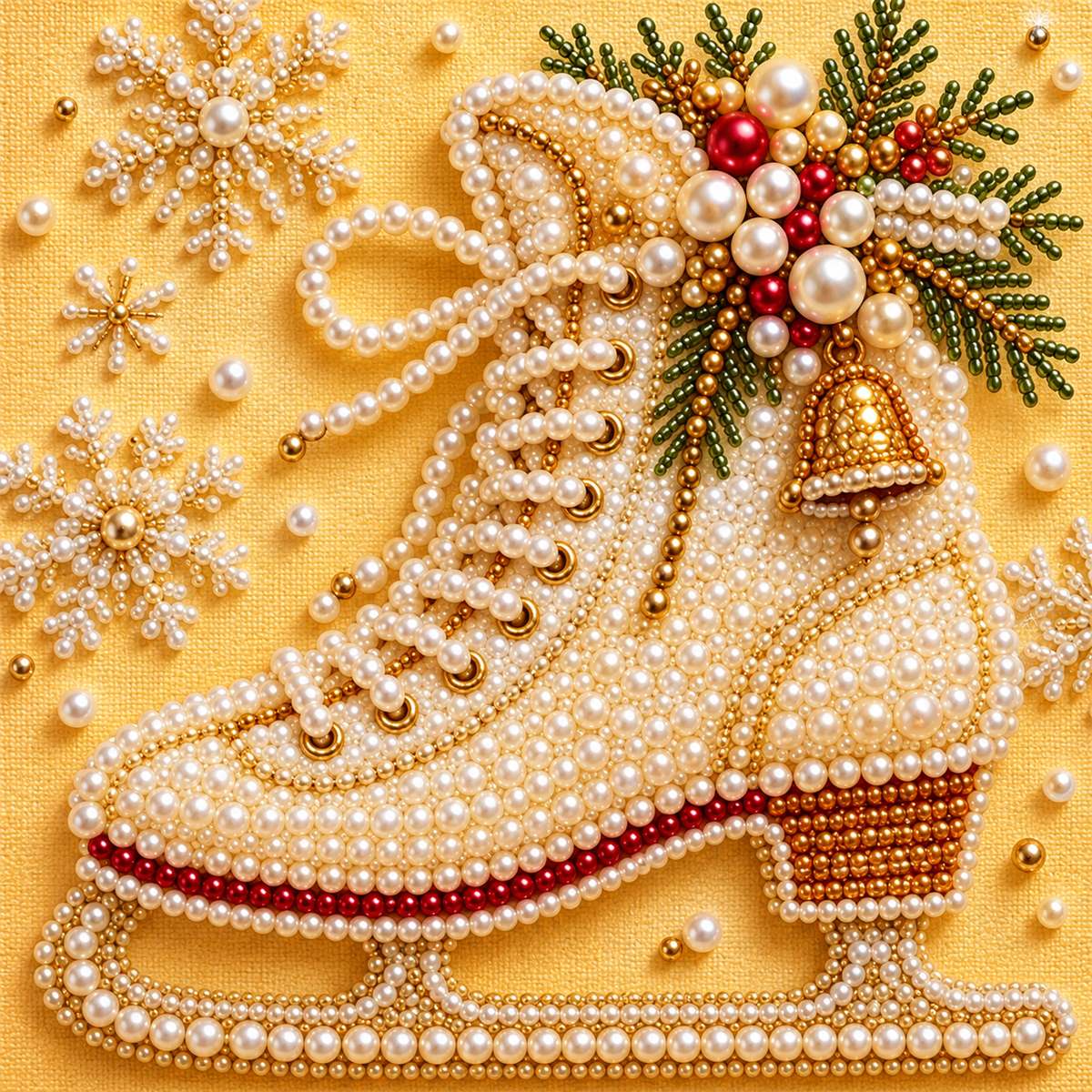 Pearl Ice Skate Bell — detail image