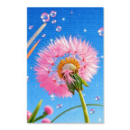 Pink Dandelion Wishes Diamond Painting Kit hero view