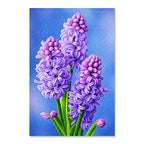 Purple Hyacinths Diamond Painting Kit hero view