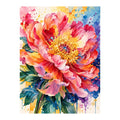 Original artwork showing radiant peony bloom.