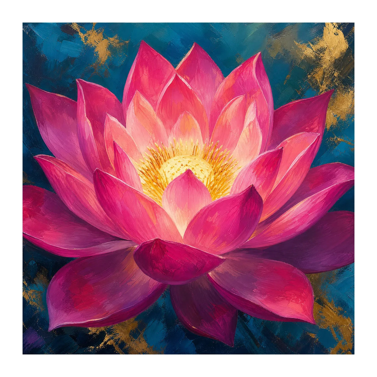 Original artwork for Radiant Lotus Bloom