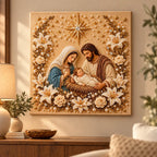 Holy Family Nativity Pearl Diamond Painting Kit room image