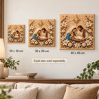 Holy Family Nativity Pearl Diamond Painting Kit size image