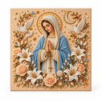 Virgin Mary Pearl Diamond Painting Kit hero image