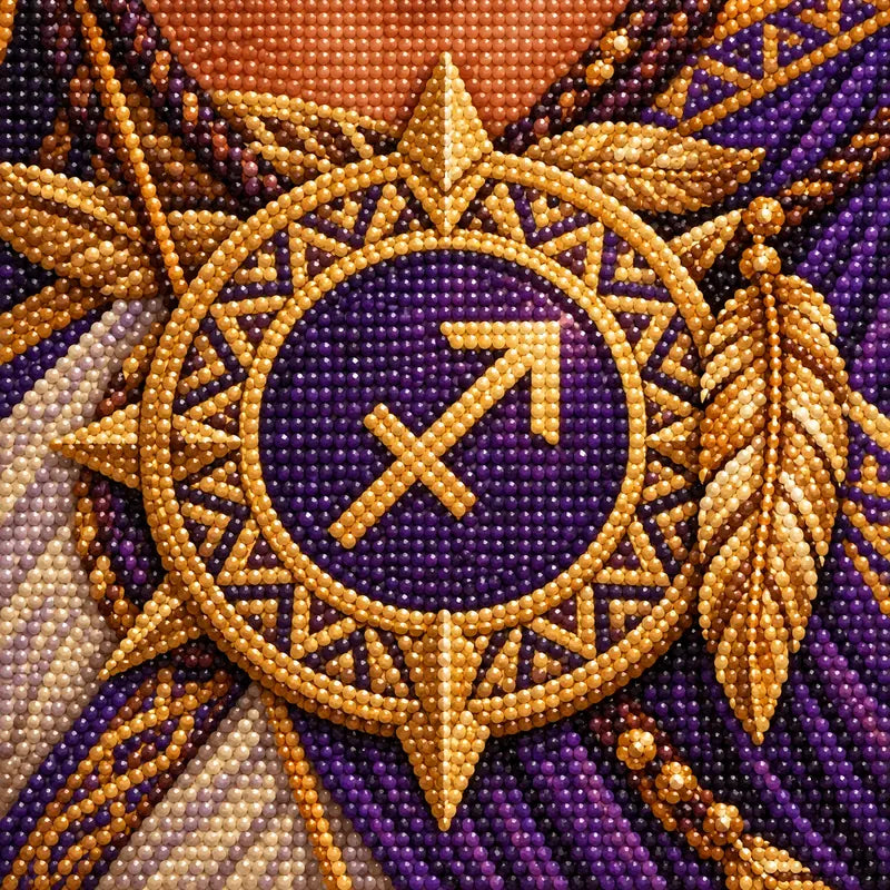 Close-up of diamond drills — star archer