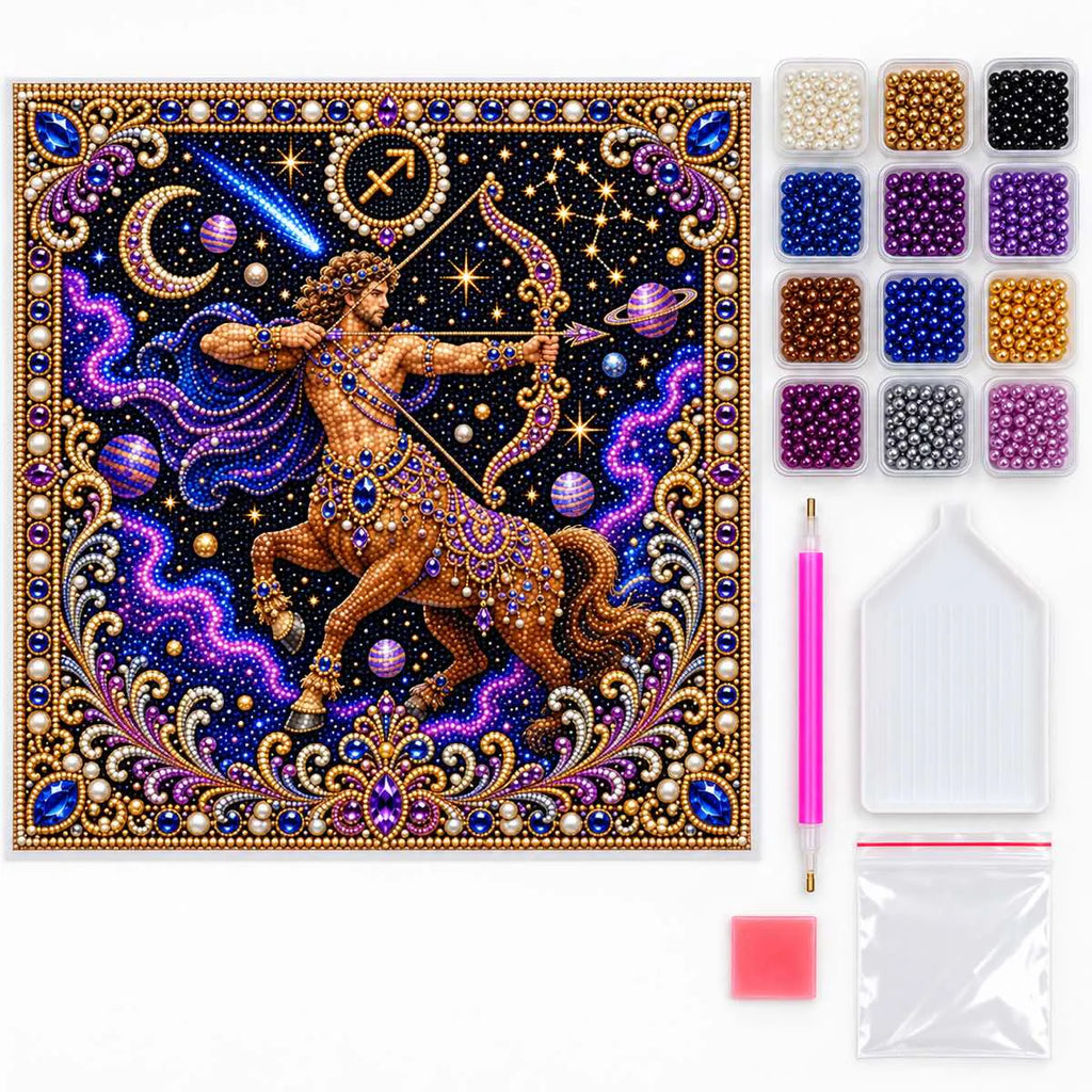 sagittarius pearl painting kit contents as shown