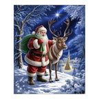 Original artwork for Santa Beneath The Guiding Star