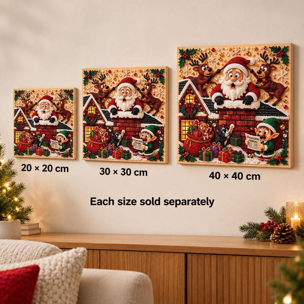 Santa Chimney Holiday Helpers — size image