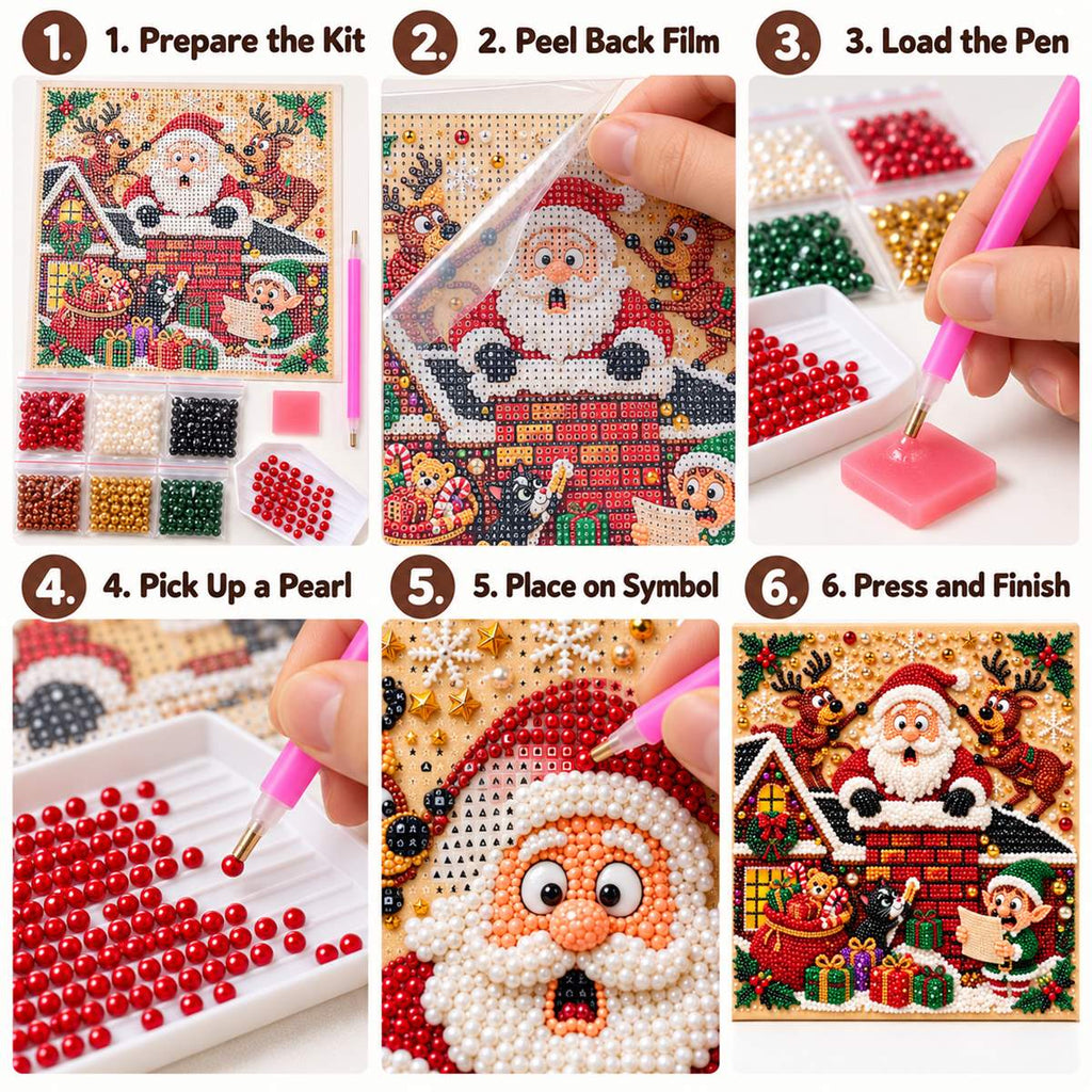 Santa Chimney Holiday Helpers — tutorial image