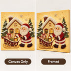 Santa Cottage Gift Sleigh — style image