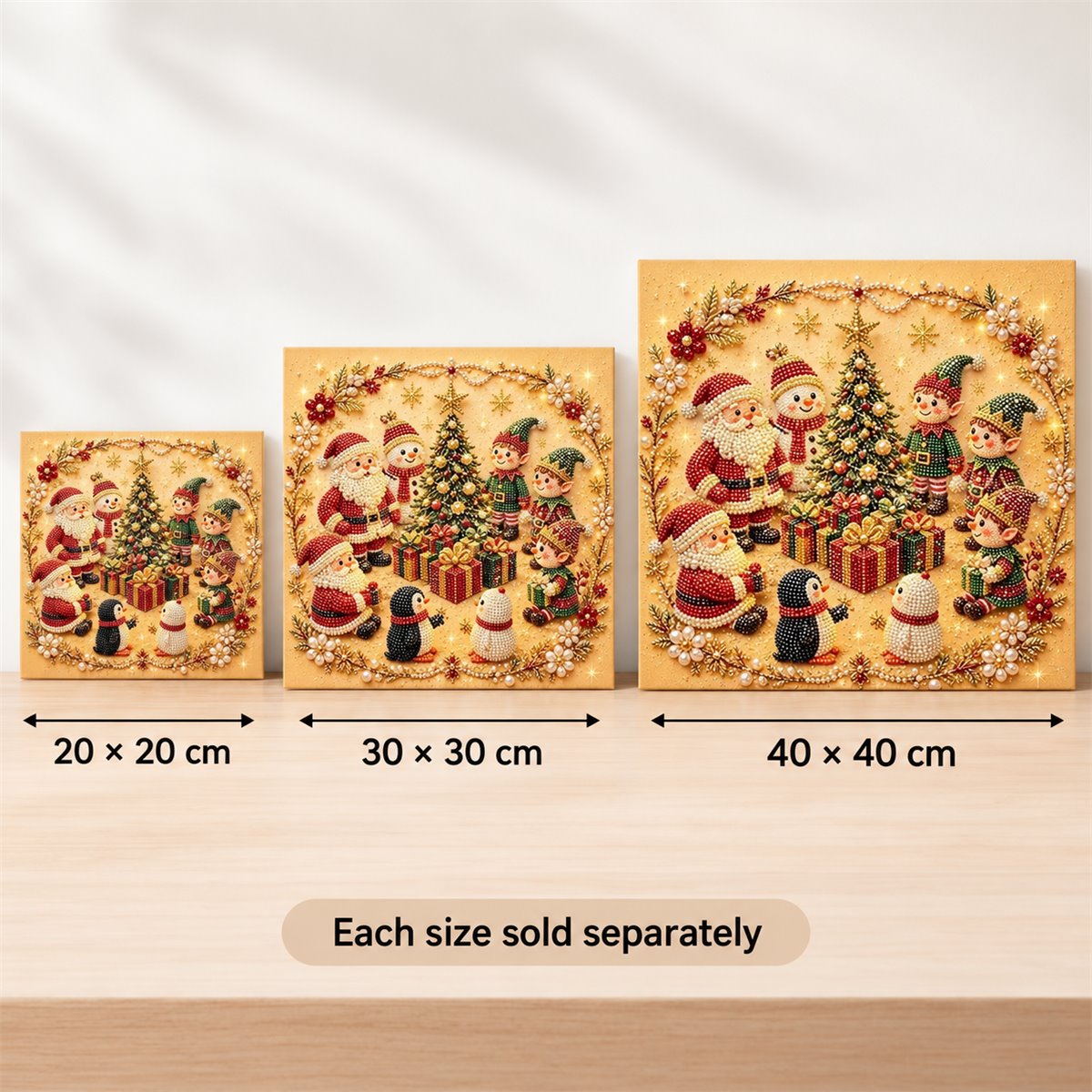 Santa Elves Christmas Tree Party — size image