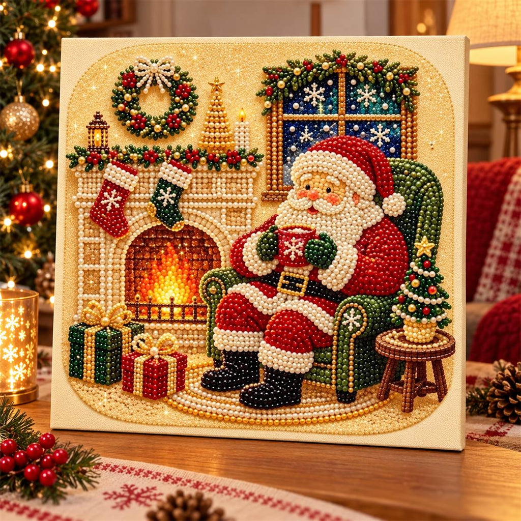 Santa Fireplace Cocoa — room image