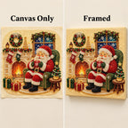 Santa Fireplace Cocoa — style image