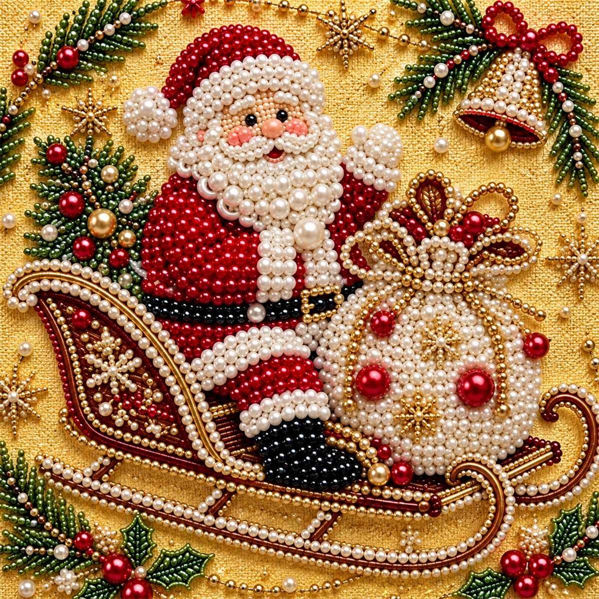 Santa Gift Sleigh — detail image