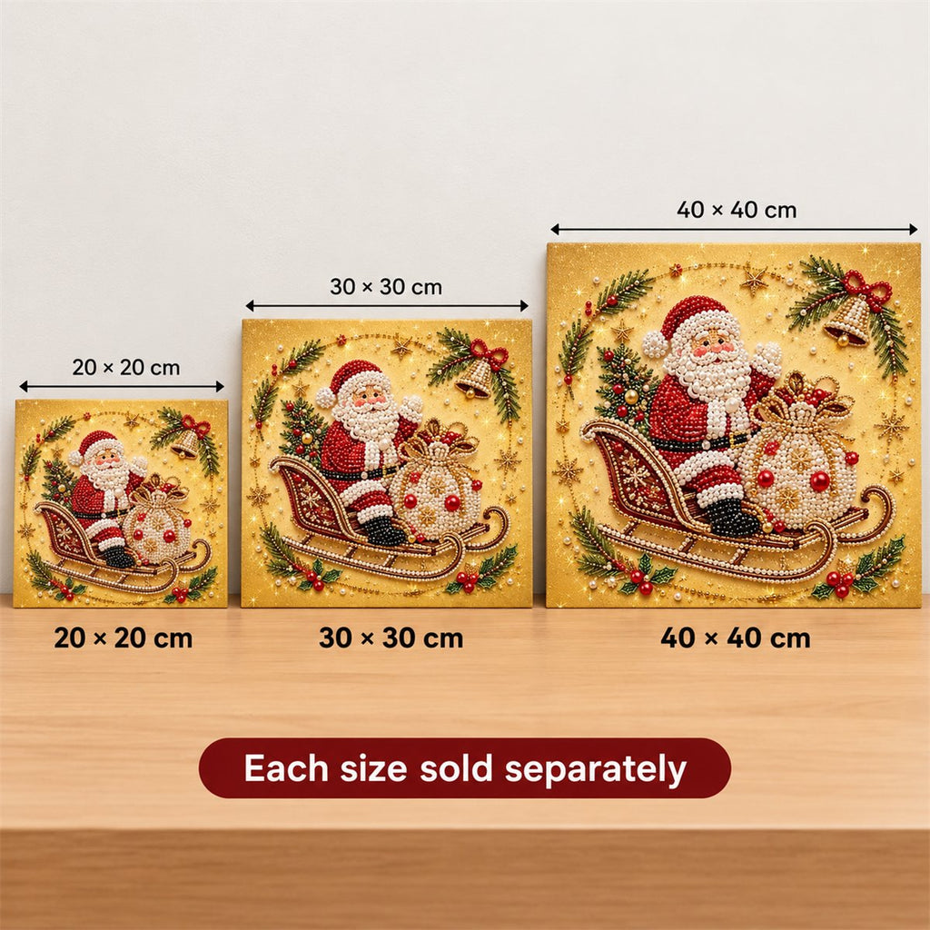 Santa Gift Sleigh — size image