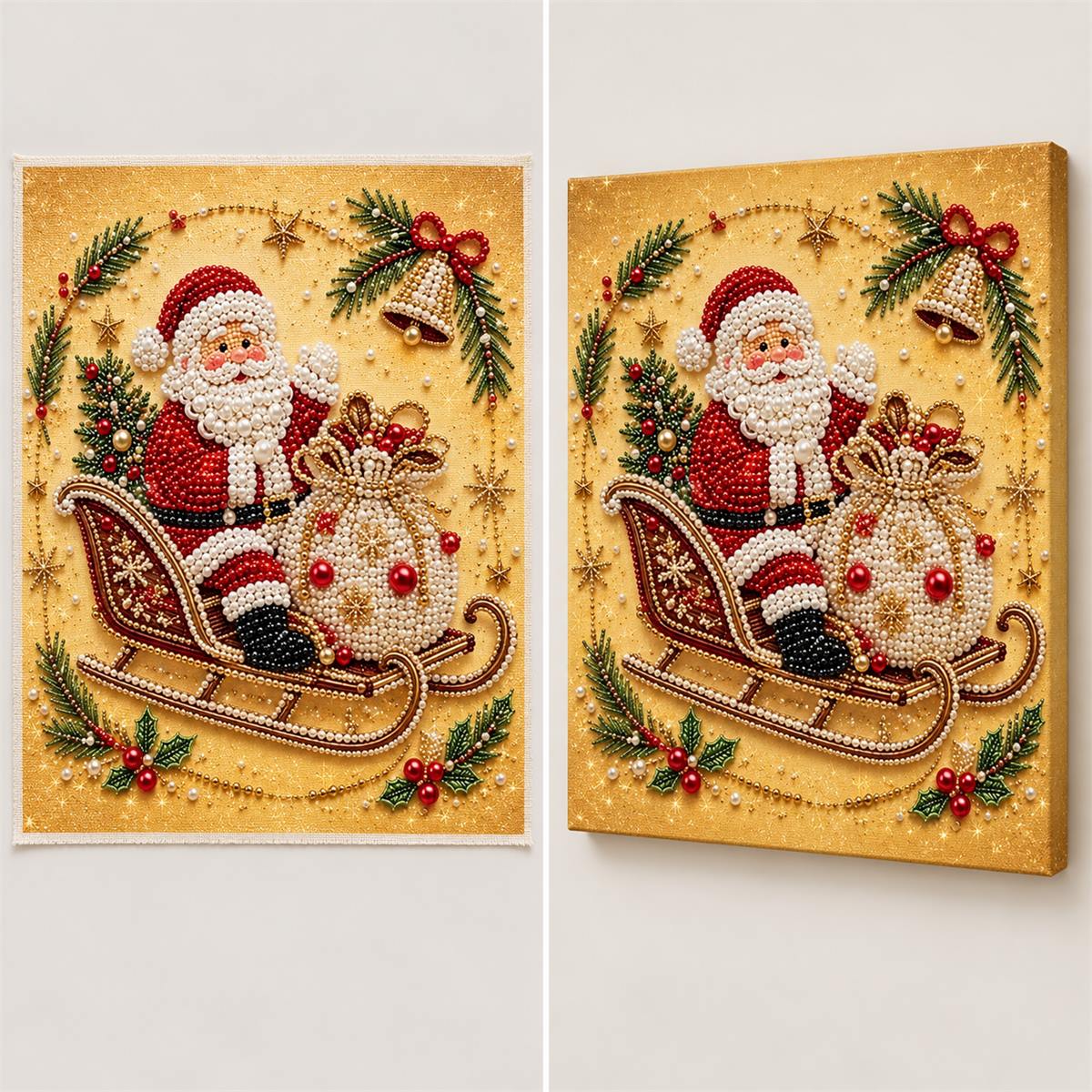 Santa Gift Sleigh — style image