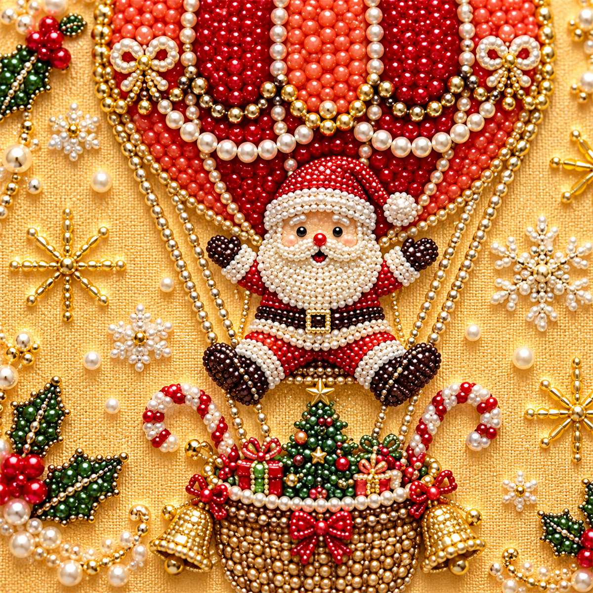 Santa Hot Air Balloon — detail image