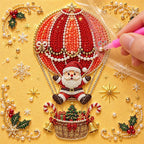 Santa Hot Air Balloon — process image