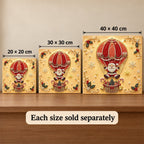 Santa Hot Air Balloon — size image