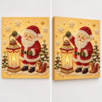 Santa Lantern Squirrel — style image