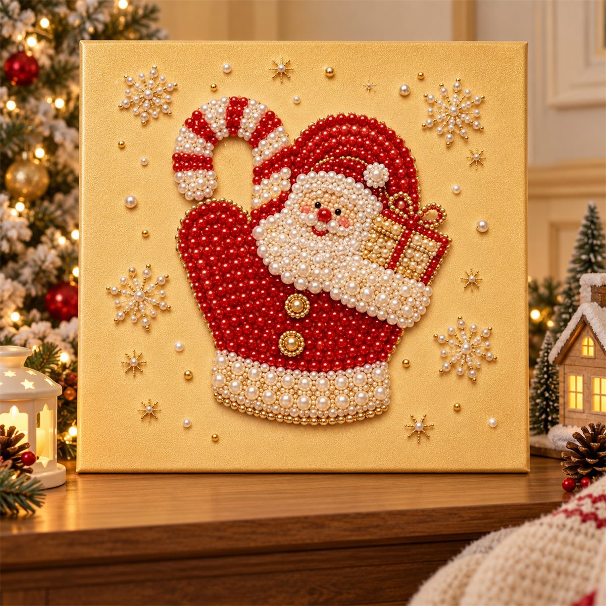 Santa Mitten Gift — room image