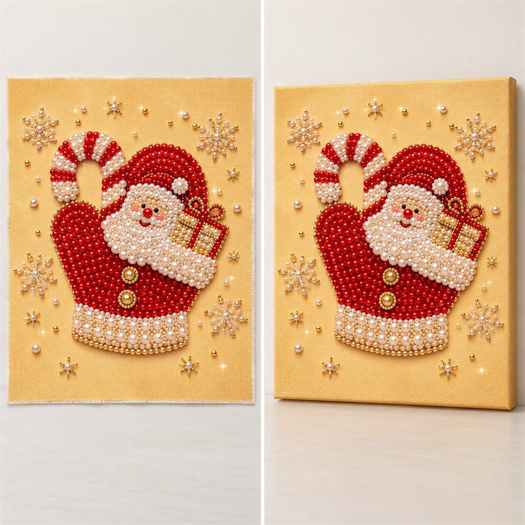 Santa Mitten Gift — style image