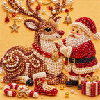 Santa Reindeer Hug — detail image