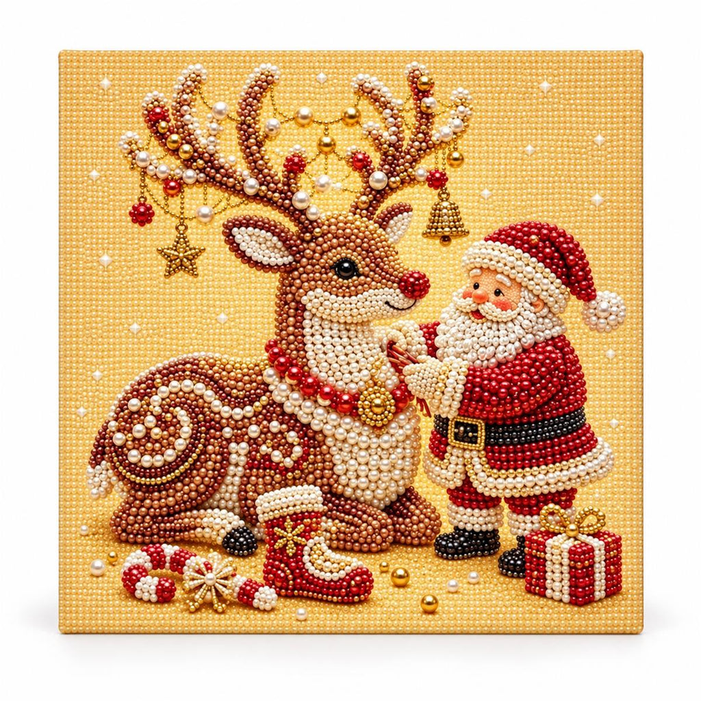 Santa Reindeer Hug — hero image