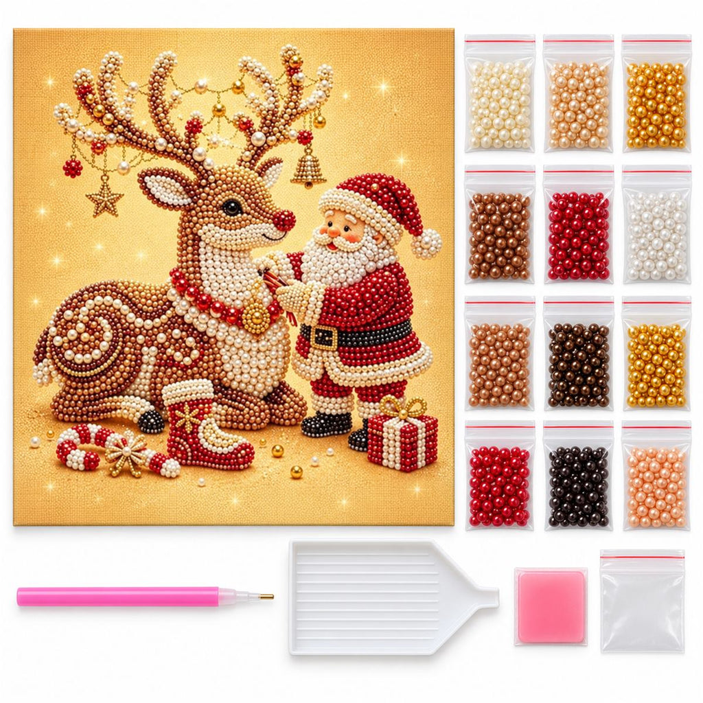 Santa Reindeer Hug — kit image