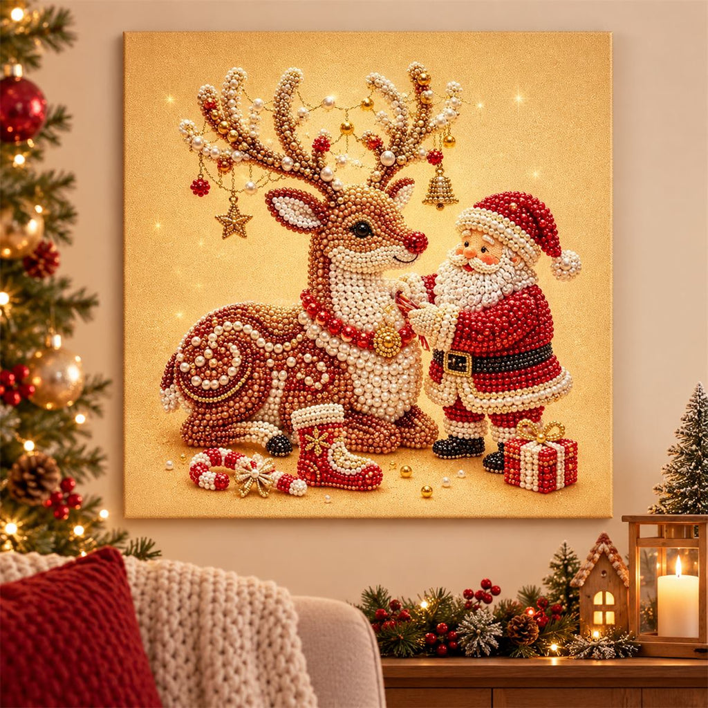Santa Reindeer Hug — room image