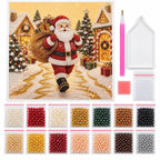 Santa Snowy Village Walk — kit image