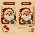 Santa With Glasses pearl painting kit – style image