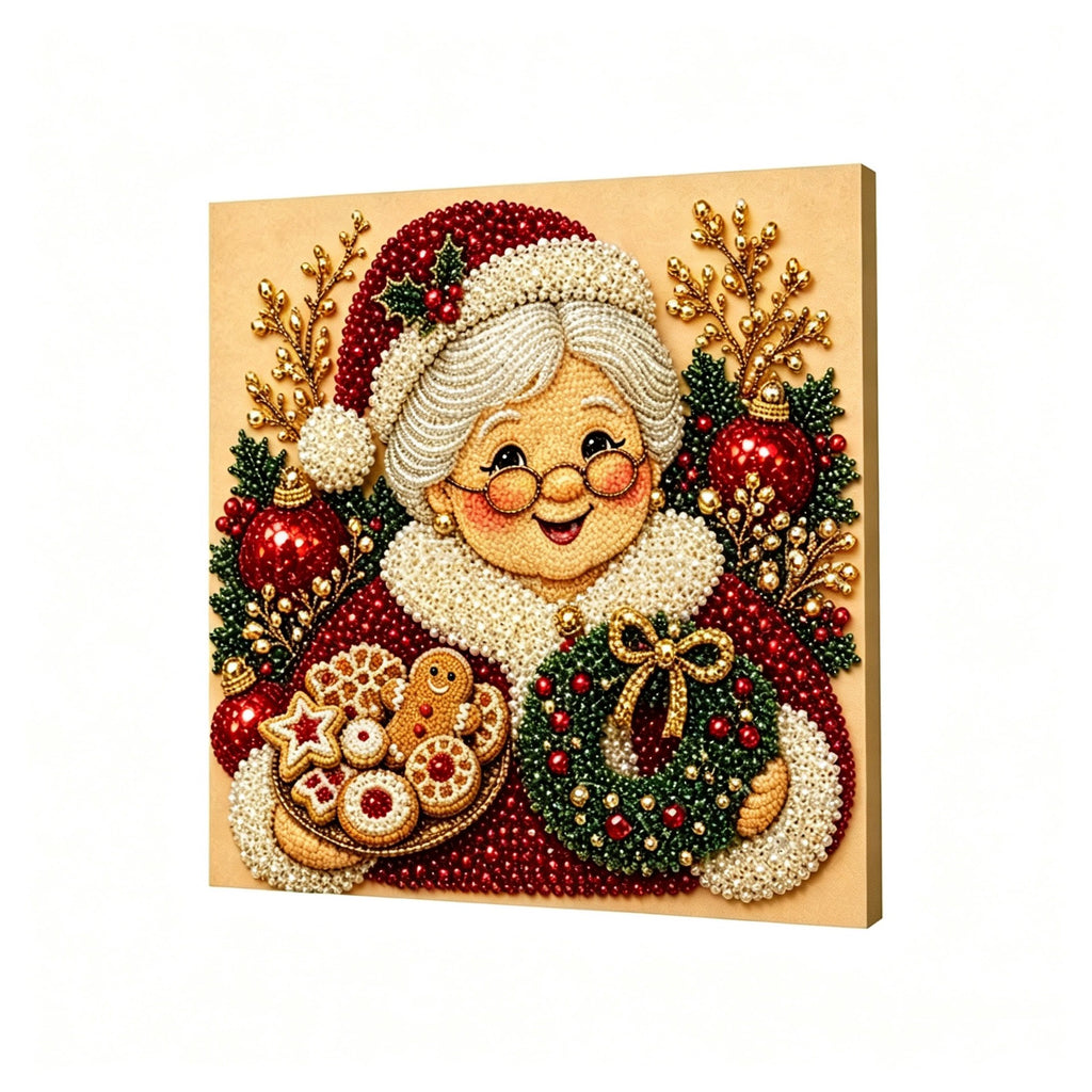 Christmas Bear Pearl Diamond Painting Kit