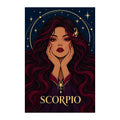 Original white-background artwork of Scorpio Violet Sting
