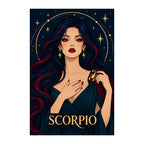 Original white-background artwork of Scorpio Midnight Scorpion