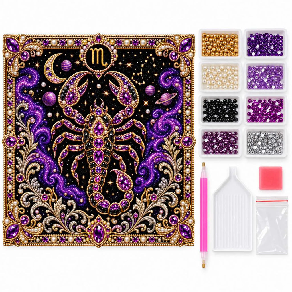 scorpio pearl painting kit contents as shown