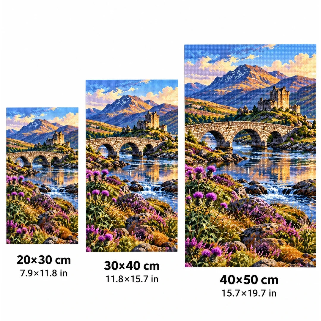 Scottish Highland Stone Bridge size guide