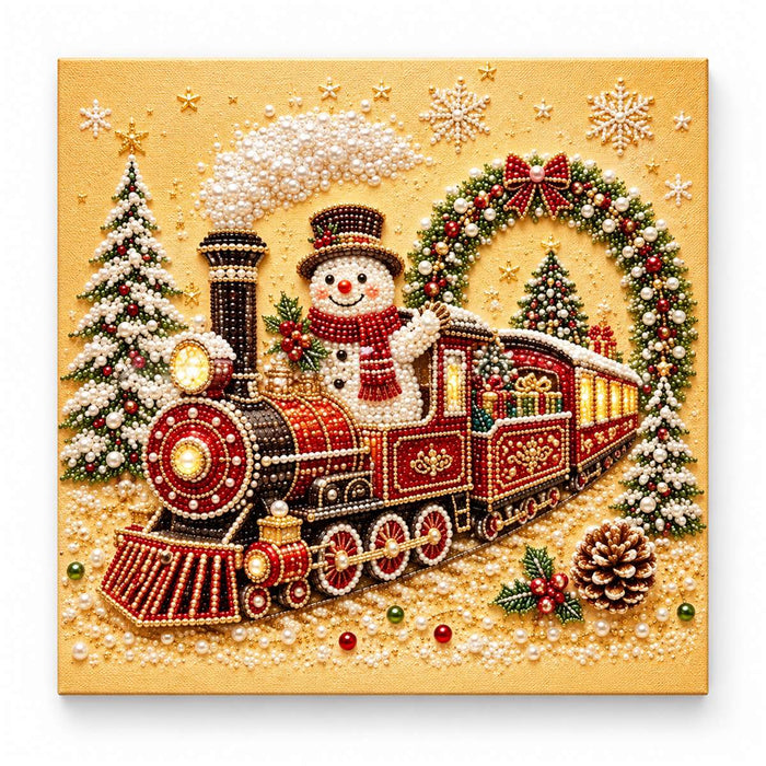 Snowman Christmas Train — hero image